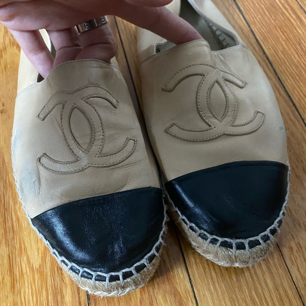 Chanel espadrilles used